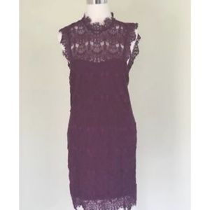 Intimately Free People Daydream Lace Bodycon Dress Large